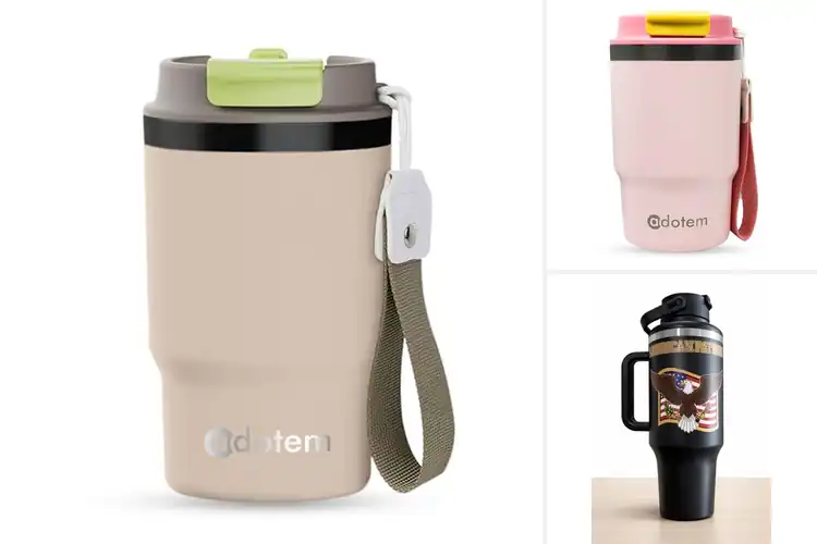 Detailed view of Best CupHolderFriendly Travel Mugs