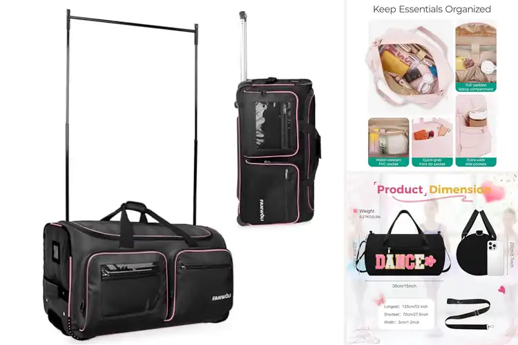 Detailed view of Best Dance Bags: Top 10 Picks for Style and Organization