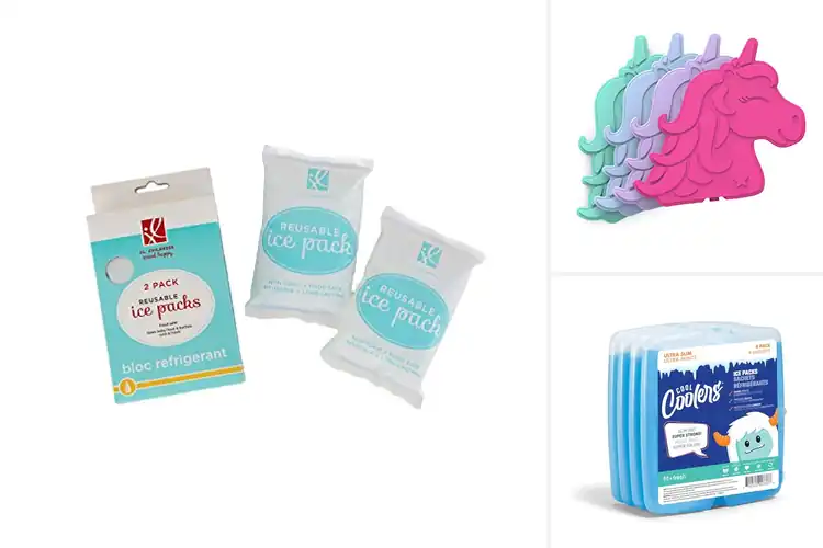 Detailed view of 10 Best Diaper Bag Ice Packs:Slim Reusable Keeps Milk Fresh