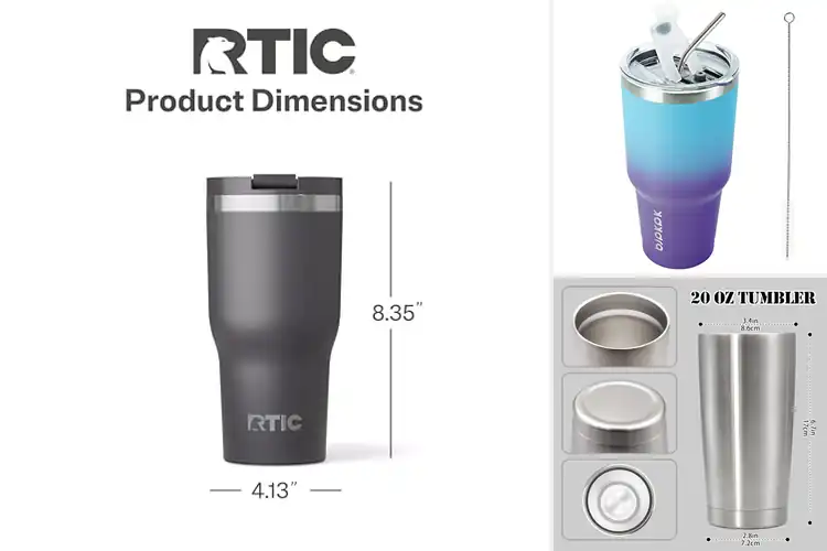 Detailed view of 10 Best Double Wall Vacuum Insulated Tumblers: Cool All Day