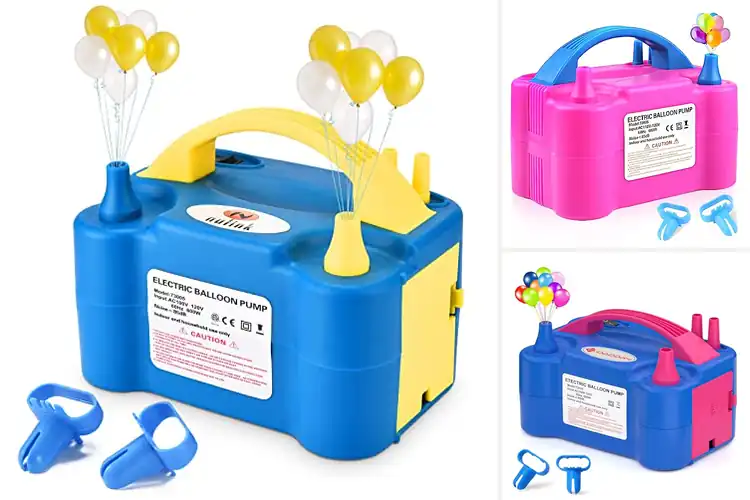 Detailed view of 10 Best Dual Nozzle Balloon Blowers: Effortless Fun