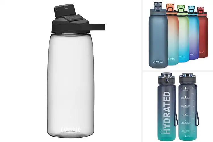 Detailed view of 10 Best Durable Plastic Water Bottles: Tough & Leak-Proof