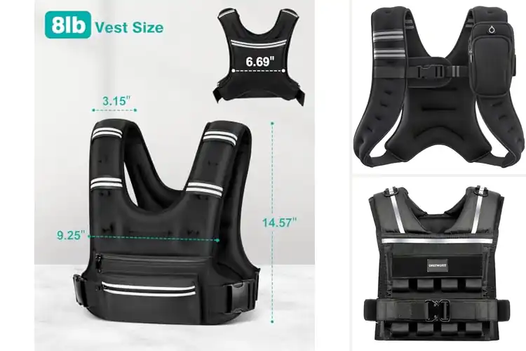 Detailed view of Best Durable Weighted Vests For Hard-Wear
