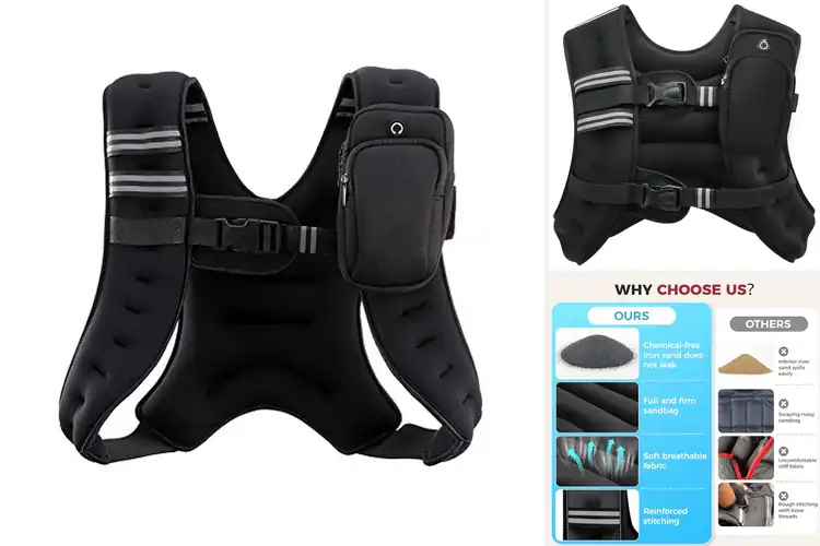Detailed view of 10 Best Durable Weighted Vests for Strength and Fat Burn