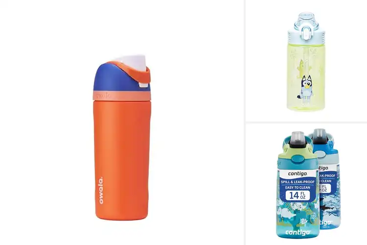 Detailed view of 10 Best Easy-Clean Kids Water Bottles: Leak-Proof Picks