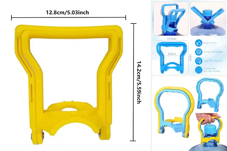 Detailed view of 10 Best Ergonomic Carry-Handles Water Bottles for Easier Carry