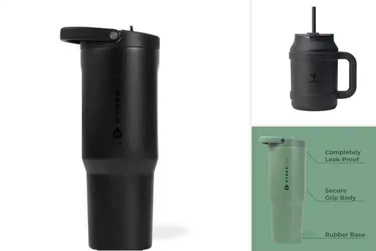 Detailed view of 10 Best Ergonomic Tumblers for Comfortable Sipping