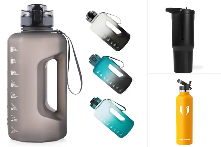 Detailed view of 10 Best Ergonomic Water Bottles: Grip Comfort All Day