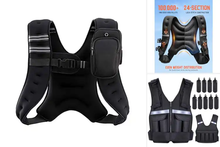 Detailed view of 10 Best Evenly Distributed Weighted Vests: Build Muscle