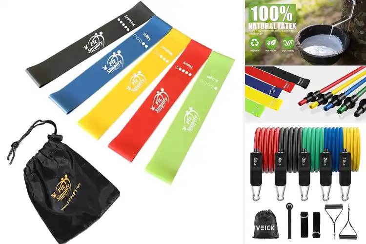Detailed view of 10 Best Exercise Bands Sets for Strength, Rehab & Travel