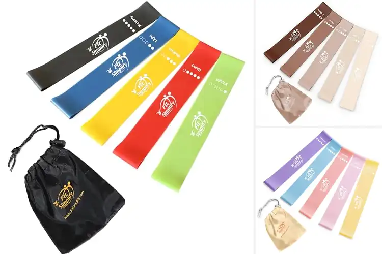 Detailed view of Best Exercise Bands with Instruction Guide