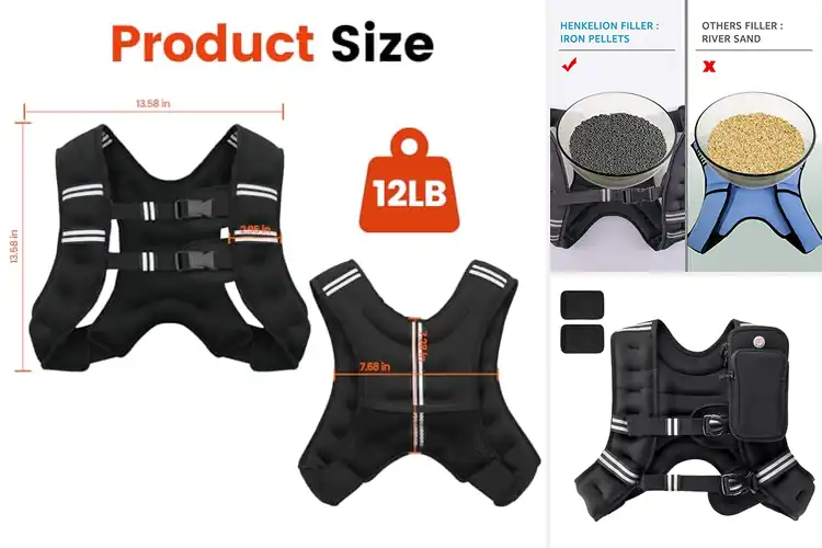 Detailed view of 10 Best Exercise Vests: Elevate Your Workout Experience Now