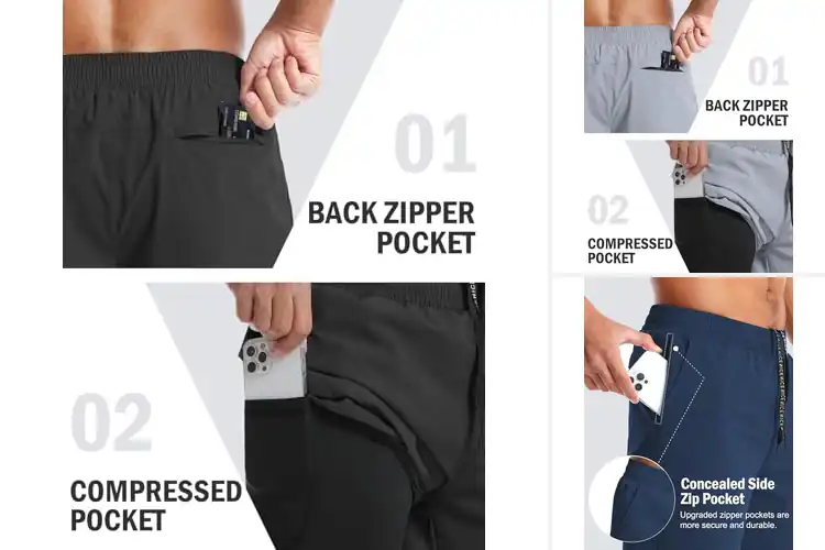 Detailed view of 10 Best Fitness Shorts for Comfort and Performance