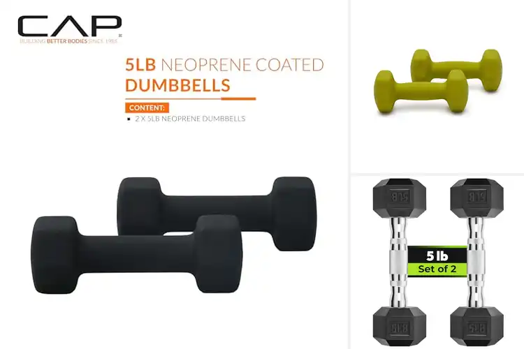 Detailed view of Best Five Pound Dumbbell Pairs for Effective Home Workouts