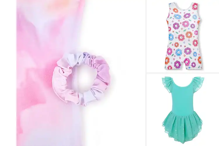 Detailed view of Best Flexible Gymnastics Leotards