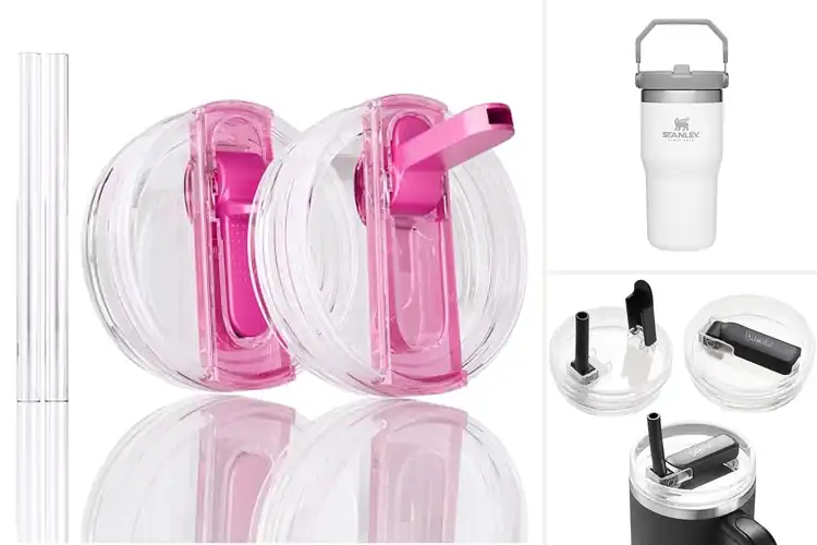 Detailed view of Best Flip Straw Lid For Leak Resistance