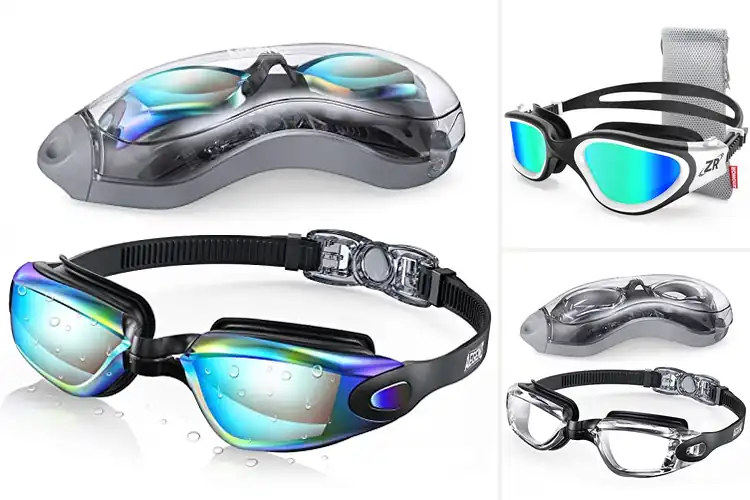 Detailed view of Best Fogproof Swim Goggles