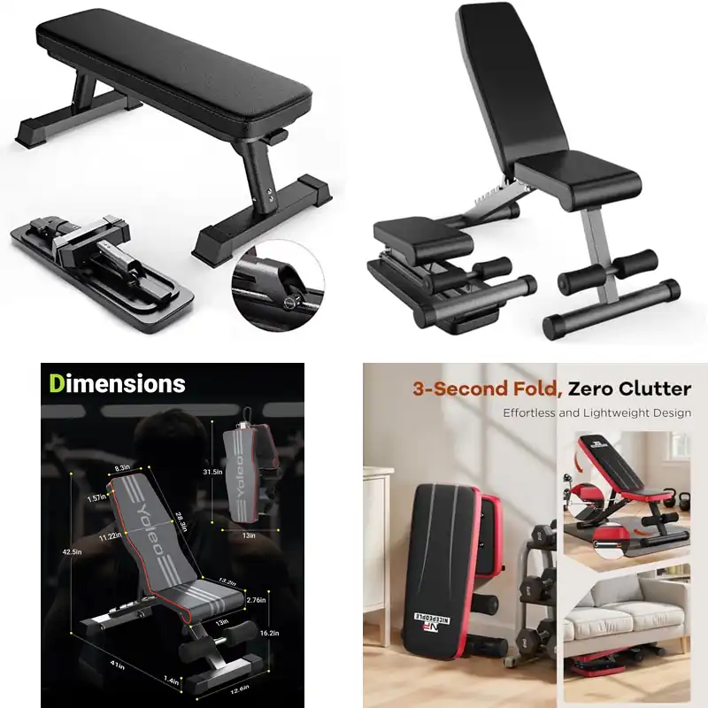 Top 10 Foldable Workout Benches for Home Fitness