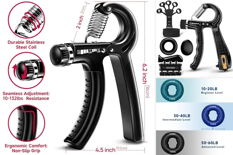 Detailed view of 10 Best Forearm Strengthener Kits: Boost Grip Power Now