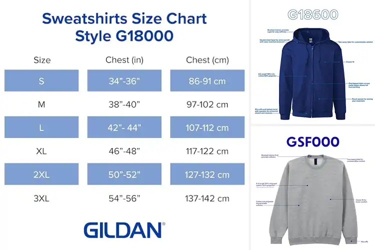 Detailed view of Best Gildan Campus Sweatshirts: Top 10 Cozy & Stylish Picks