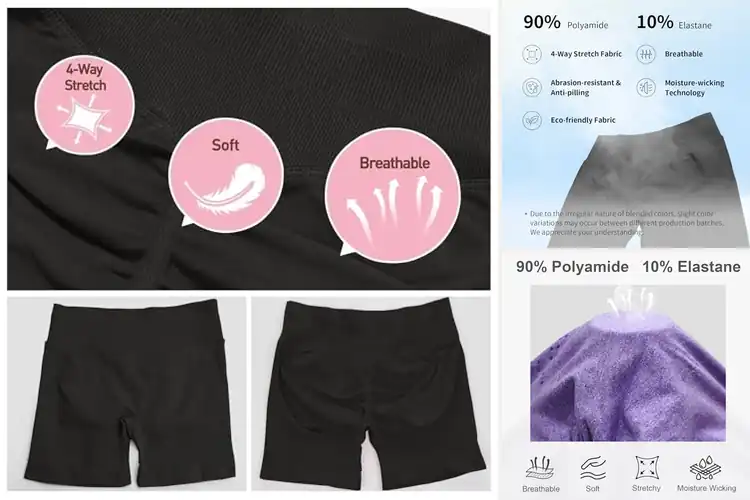 Detailed view of 10 Best Glute Enhancing Shorts for Women to Shape & Lift