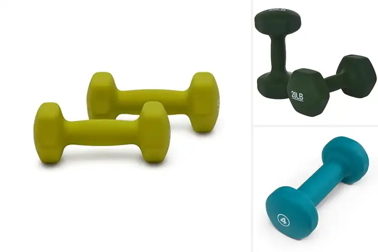 Detailed view of 10 Best Green Neoprene Dumbbells: Build Strength