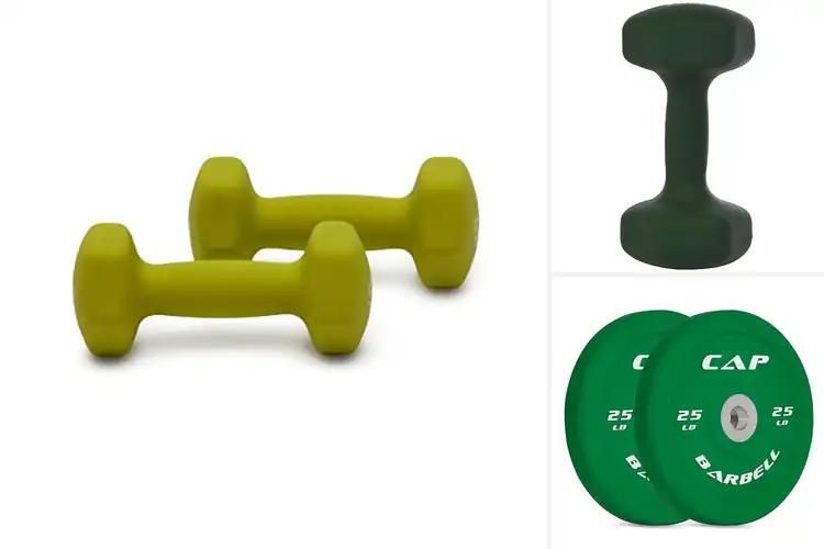 Detailed view of Best Green Weights: Top 10 Picks for a Vibrant Home Gym