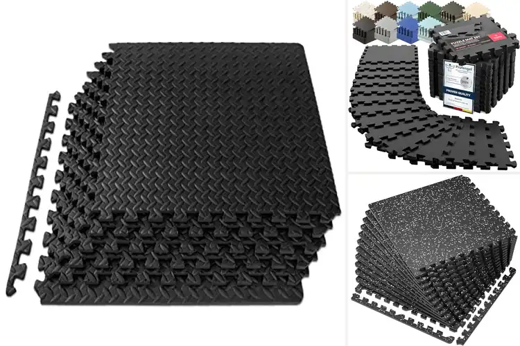 Detailed view of 10 Best Gym Floor Mats for Safe Lifts