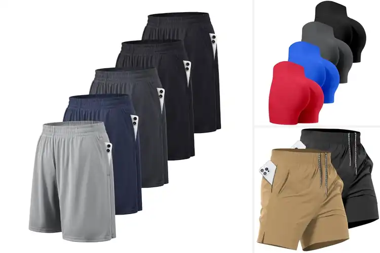 Detailed view of 10 Best Gym Shorts to Boost Comfort & Performance