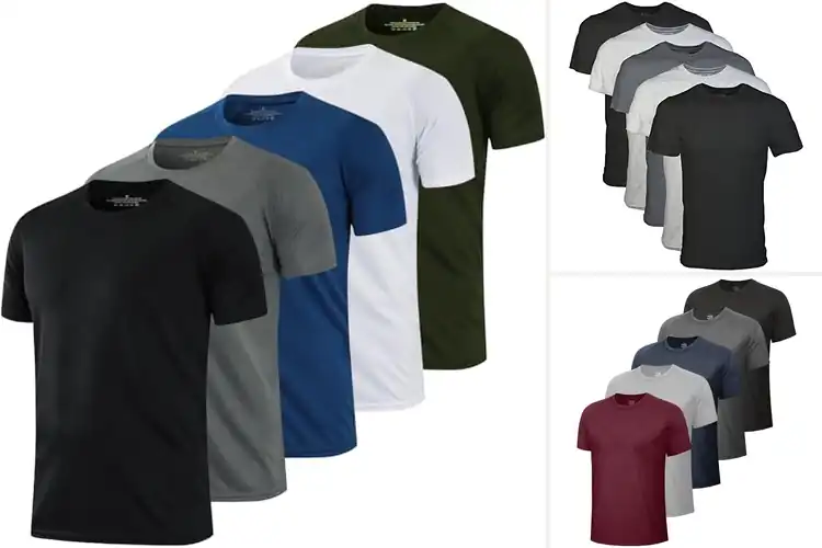 Detailed view of 10 Best Gym T Shirts for Comfort, Style & Performance