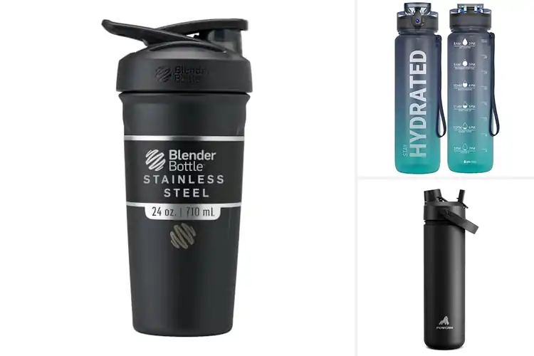 Detailed view of 10 Best Gym Water Bottles for Cold Drinks & Shakes