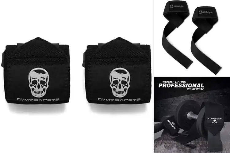 Detailed view of 10 Best Gym Weight Lifting Wrist Wraps for Max Support