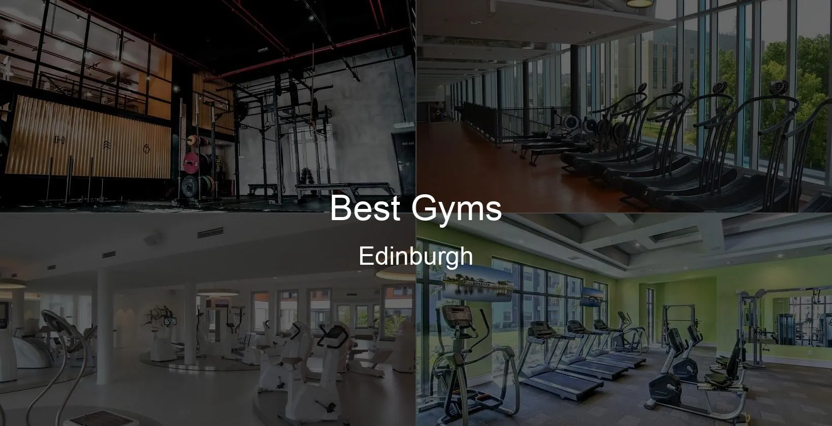 Best Gyms in Edinburgh Photo