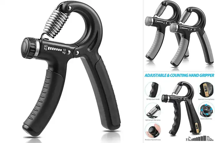 Detailed view of 10 Best Hand Grippers for Faster Strength Gains