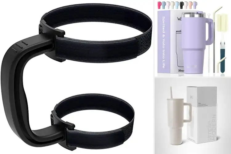 Detailed view of 10 Best Handle Tumblers: Effortless, Spill-Free Hydration