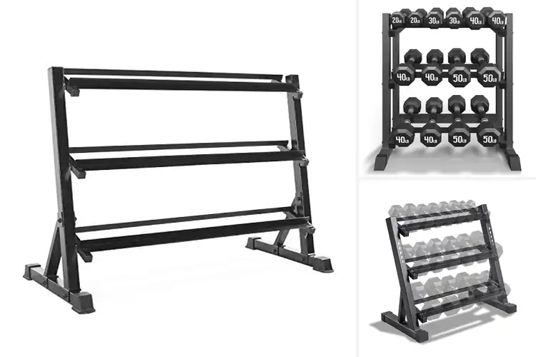 Detailed view of 10 Best Heavy-Duty Dumbbell Racks: Organize Your Gym