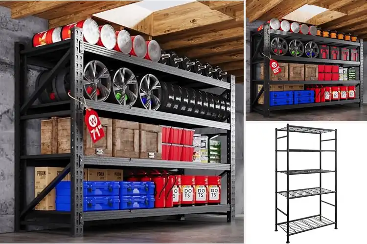 Detailed view of 10 Best Heavy Duty Racks That Maximize Storage Power