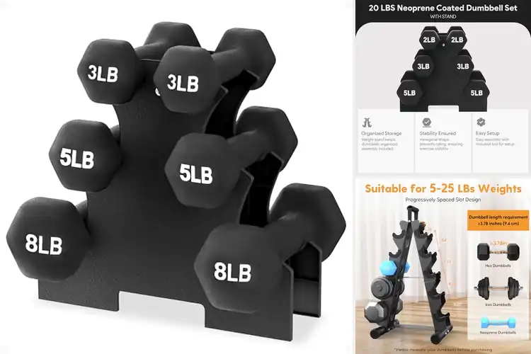 Detailed view of Best Hexagon Dumbbells For Stable Storage