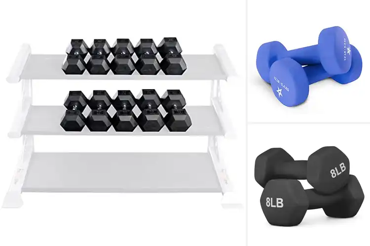 Detailed view of 10 Best Hexagon‑End Dumbbells for Power & Comfort