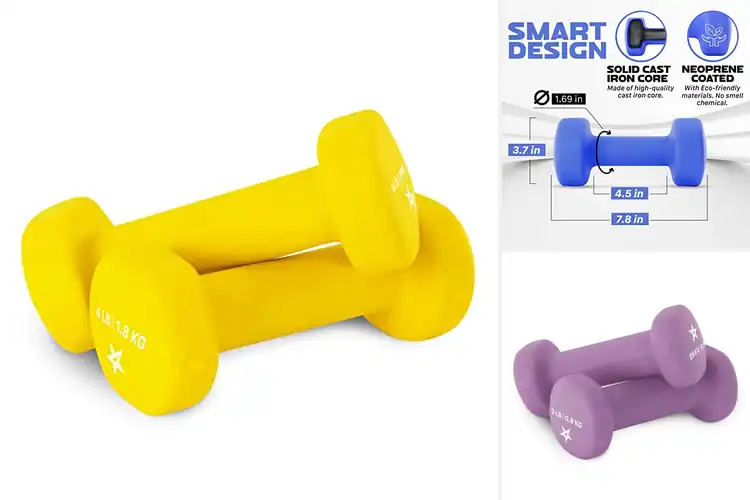 Detailed view of Best Hexagon Shaped Dumbbells For Stability