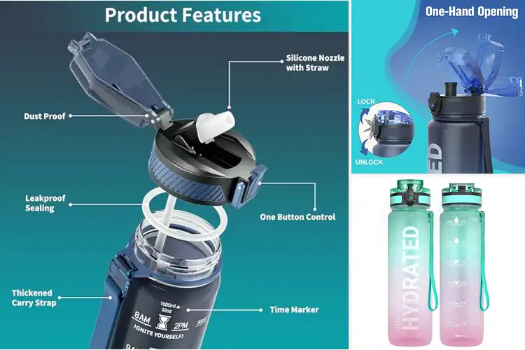 Detailed view of 10 Best Hydration Bottles: Stay Refreshed On‑the‑Go