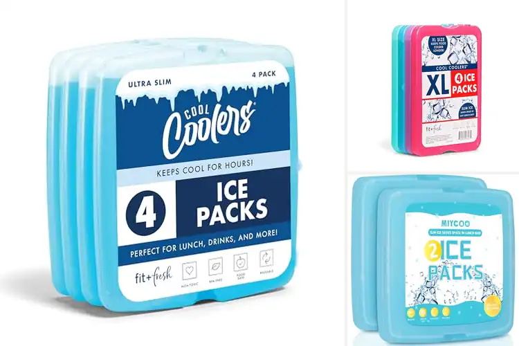 Detailed view of Best Insulated Lunch Bag Ice Packs