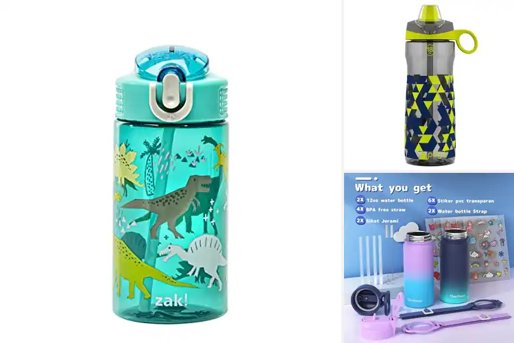 Detailed view of 10 Best Kids Water Bottles for Durability and Fun