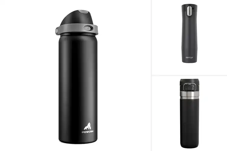 Detailed view of Best Leak Proof Lid With Push Button Lock