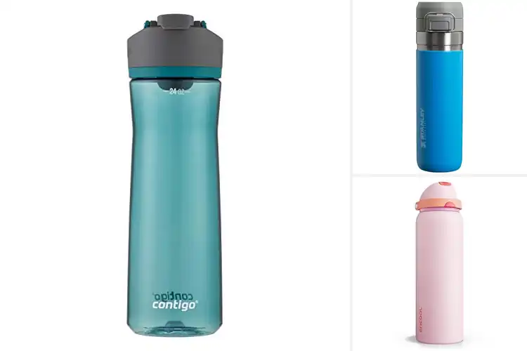 Detailed view of Best Leak Proof Push Button Water Bottles