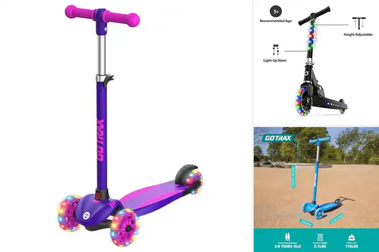 Detailed view of 10 Best LED Scooters: Light Up Fun & Safe Rides for Kids