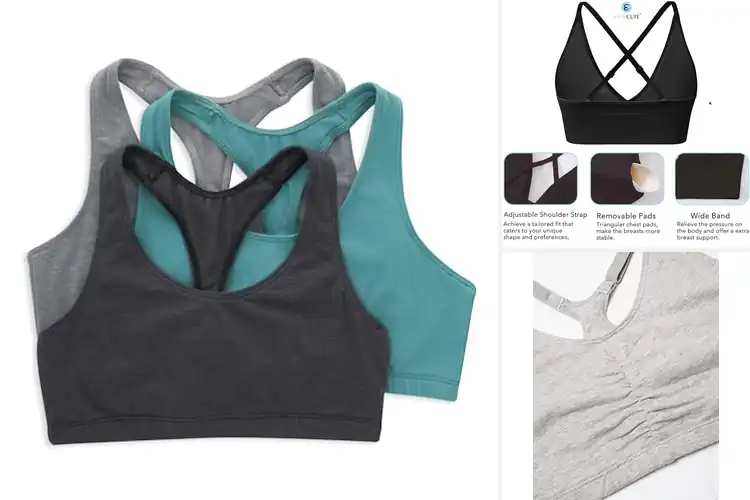 Detailed view of Best Low Impact Sports Bras