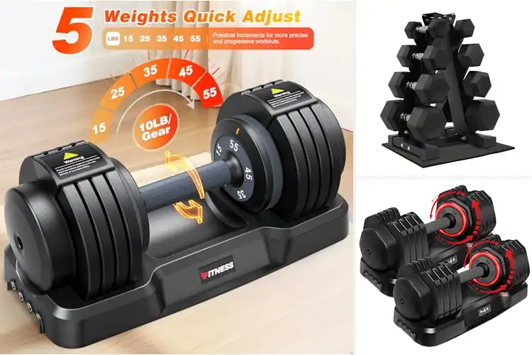 Detailed view of Best Multi-Size Dumbbells: Top Picks for Your Home Gym