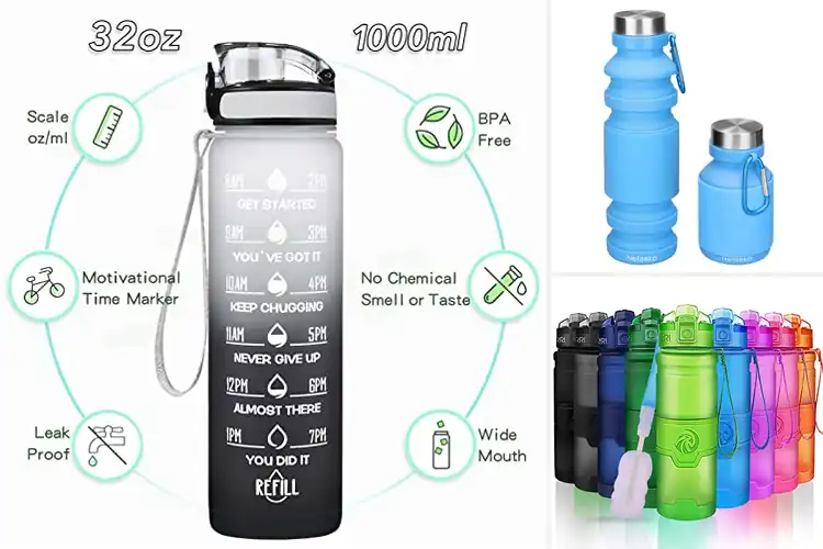 Detailed view of 10 Best Multi-Use Water Bottles for Leak-Free Adventures