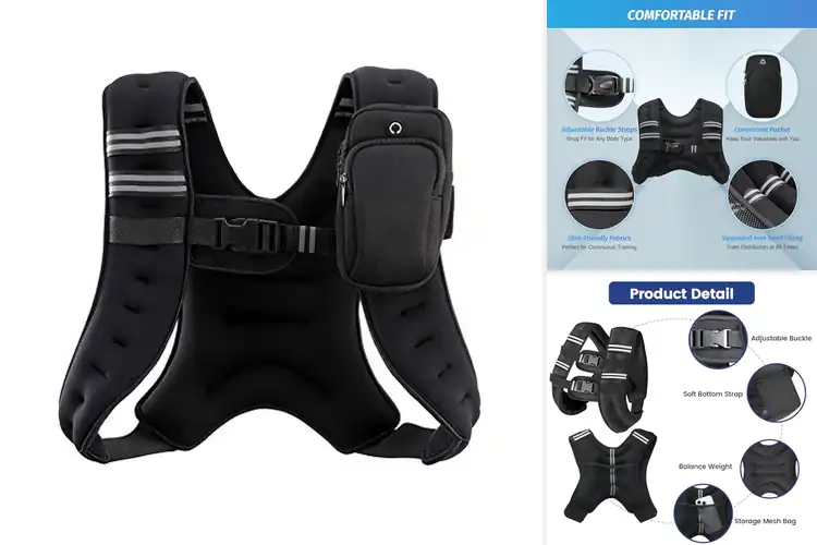 Detailed view of 10 Best Muscle Building Vests for Strength & Endurance